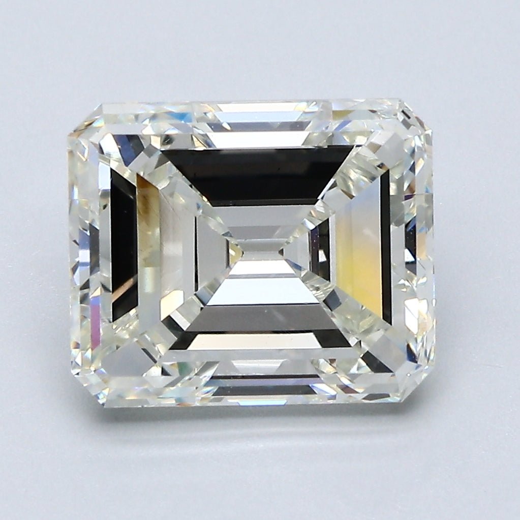 4 Carat Emerald Cut Natural Diamond - J VS1 - 3.9ct - EX Cut Grade - Diamonds By Rothschild