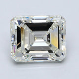 4 Carat Emerald Cut Natural Diamond - J VS1 - 3.9ct - EX Cut Grade - Diamonds By Rothschild