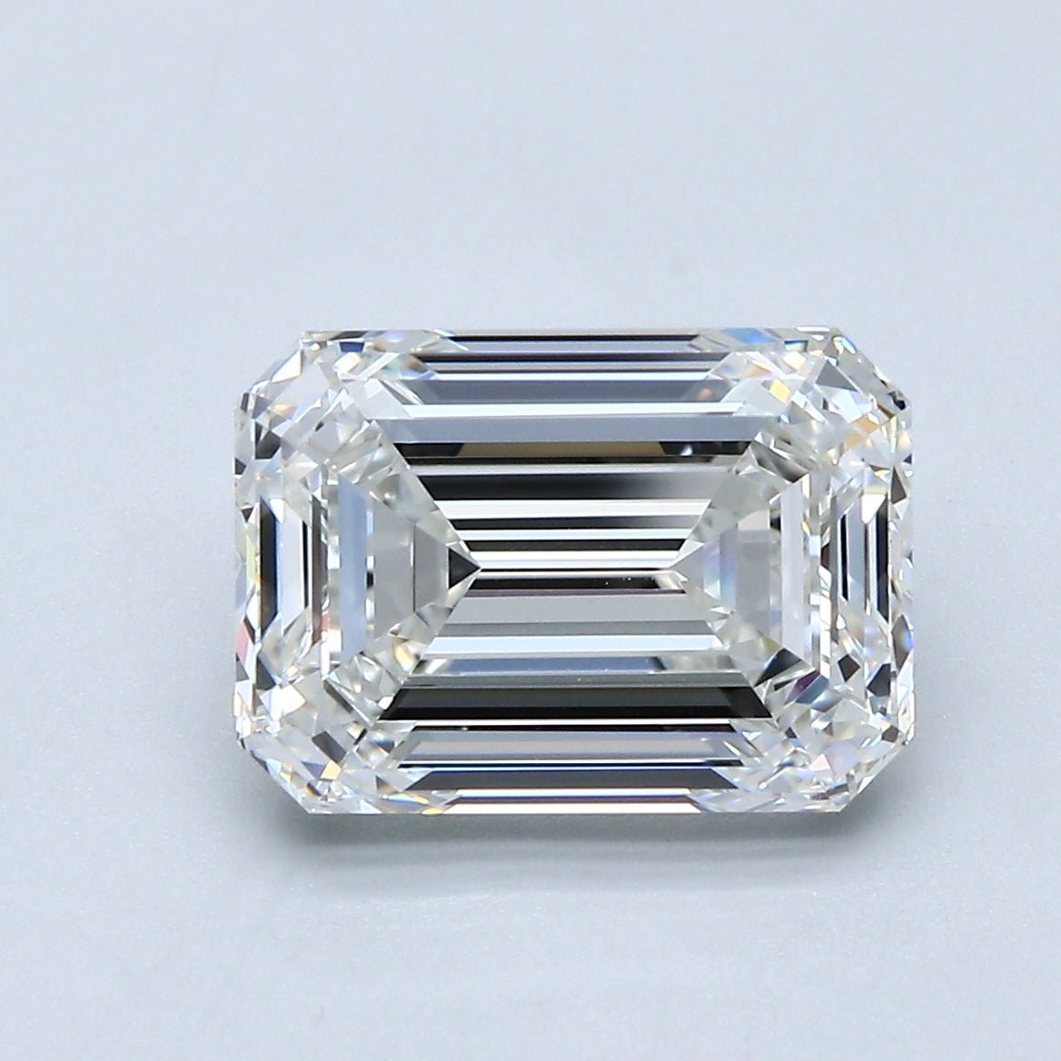 4 Carat Emerald - Natural Diamond - 4.01 - H - VVS1 - EX - EX - EX - Diamonds By Rothschild