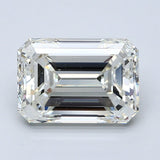 4 Carat Emerald - Natural Diamond - 4.01 - J - SI1 - VG - EX - EX - Diamonds By Rothschild