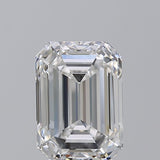4 Carat Emerald - Natural Diamond - 4.02 - D - VS1 - EX - EX - EX - Diamonds By Rothschild