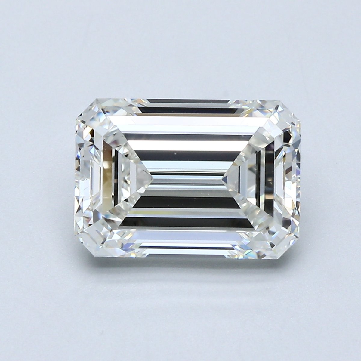 4 Carat Emerald - Natural Diamond - 4.02 - H - VVS1 - EX - EX - EX - Diamonds By Rothschild