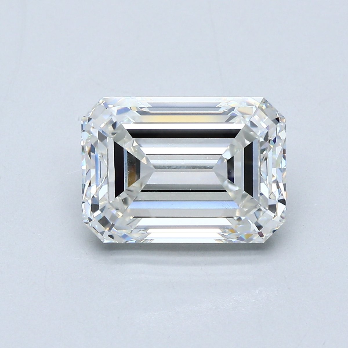 4 Carat Emerald - Natural Diamond - 4.03 - H - VVS2 - EX - EX - EX - Diamonds By Rothschild