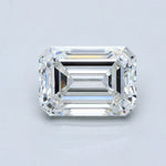 4 Carat Emerald - Natural Diamond - 4.03 - H - VVS2 - EX - EX - EX - Diamonds By Rothschild