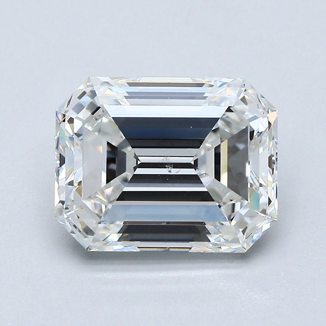 4 Carat Emerald - Natural Diamond - 4.05 - G - SI1 - VG - VG - Diamonds By Rothschild