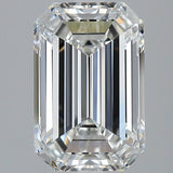 4 Carat Emerald - Natural Diamond - 4.4 - G - VS1 - EX - EX - EX - Diamonds By Rothschild
