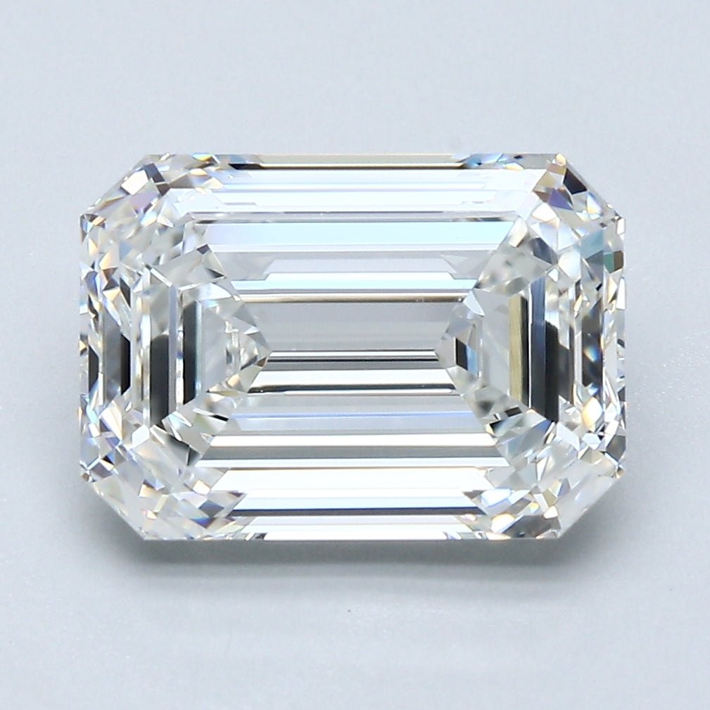 4 Carat EMERALD - Natural Diamond - G - VVS1 - 4.02 - EX - EX - EX - Diamonds By Rothschild