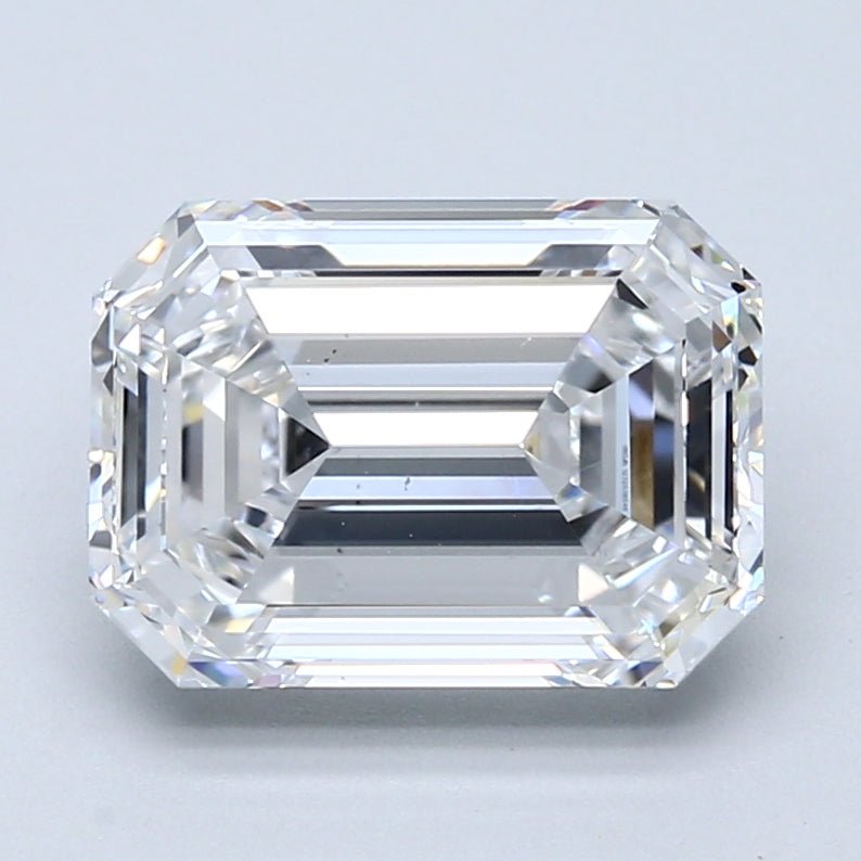 4 Carat Natural Diamond - EMERALD - 4.03 - D - VS2 - Diamonds By Rothschild