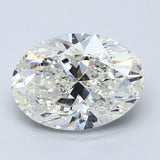 4 Carat Natural Diamond - OVAL - 4.03 - I - SI1 - Diamonds By Rothschild