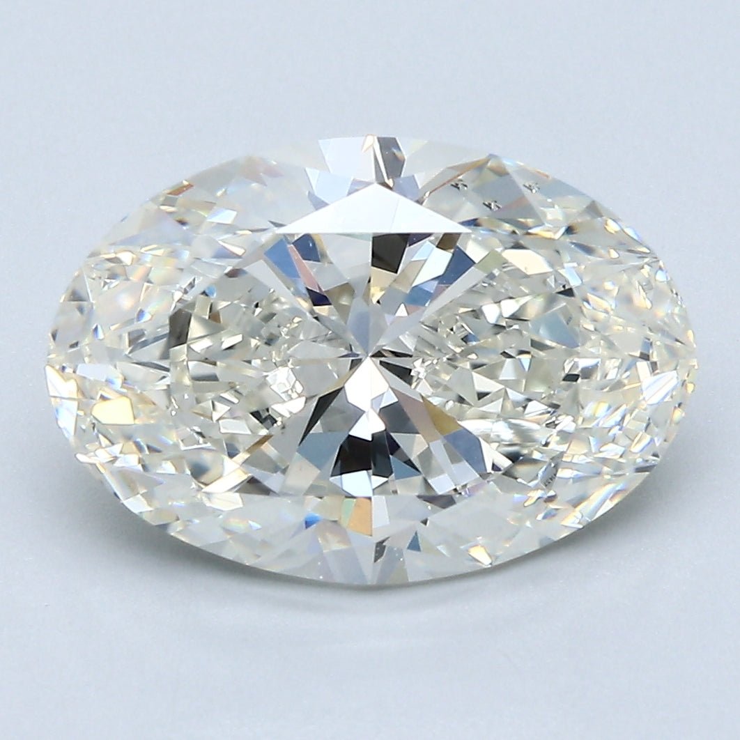 4 Carat Natural Diamond - OVAL 4.21ct - Diamonds By Rothschild