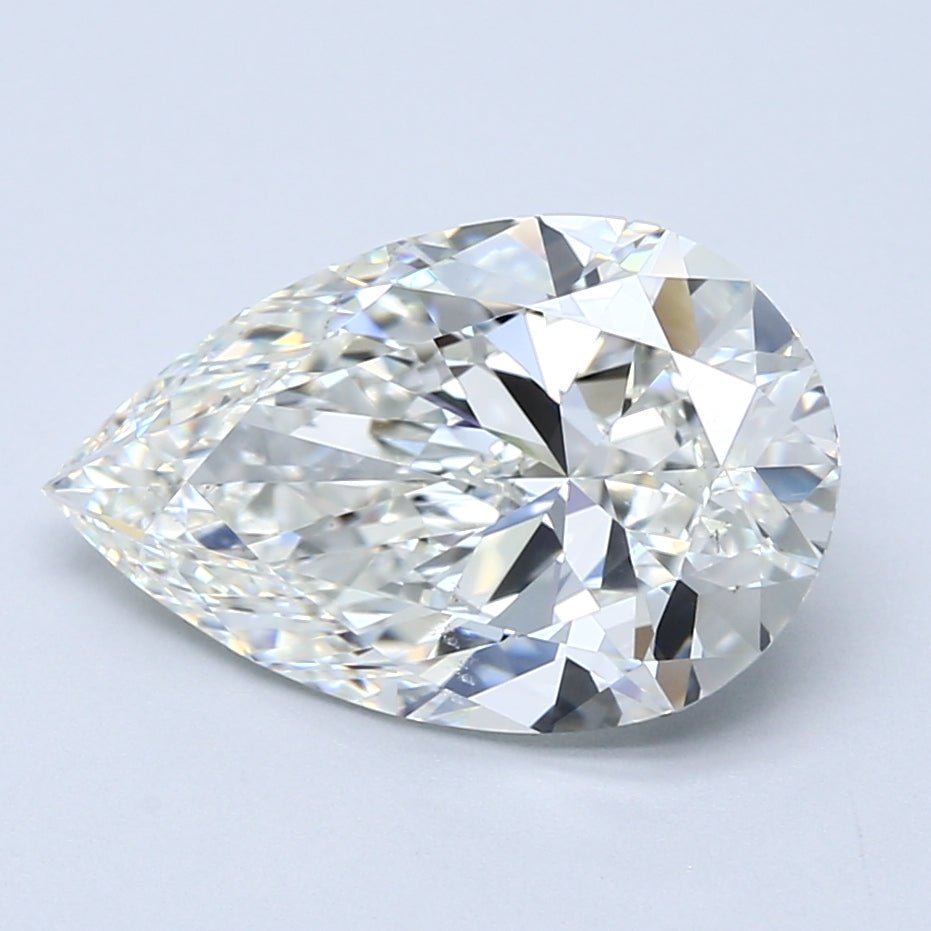 4 Carat Natural Diamond - PEAR - 4.01 - I - SI1 - Diamonds By Rothschild