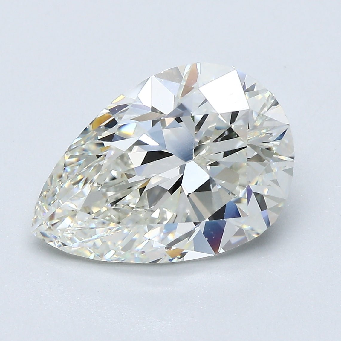 4 Carat Natural Diamond - PEAR - 4.05 - J - VS1 - Diamonds By Rothschild