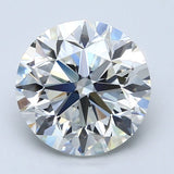 4 Carat Natural Diamond - Round - 4.01 - H - VVS2 - Diamonds By Rothschild