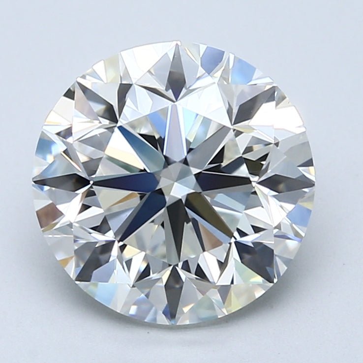 4 Carat Natural Diamond - Round - 4.01 - H - VVS2 - Diamonds By Rothschild