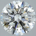 4 Carat Natural Diamond - Round - 4.01 - J - SI1 - Diamonds By Rothschild