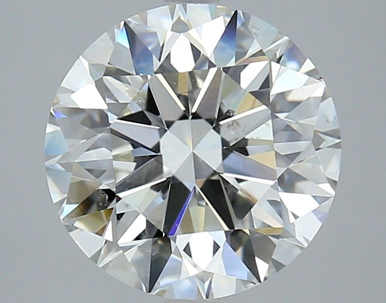 4 Carat Natural Diamond - Round - 4.01 - J - SI1 - Diamonds By Rothschild