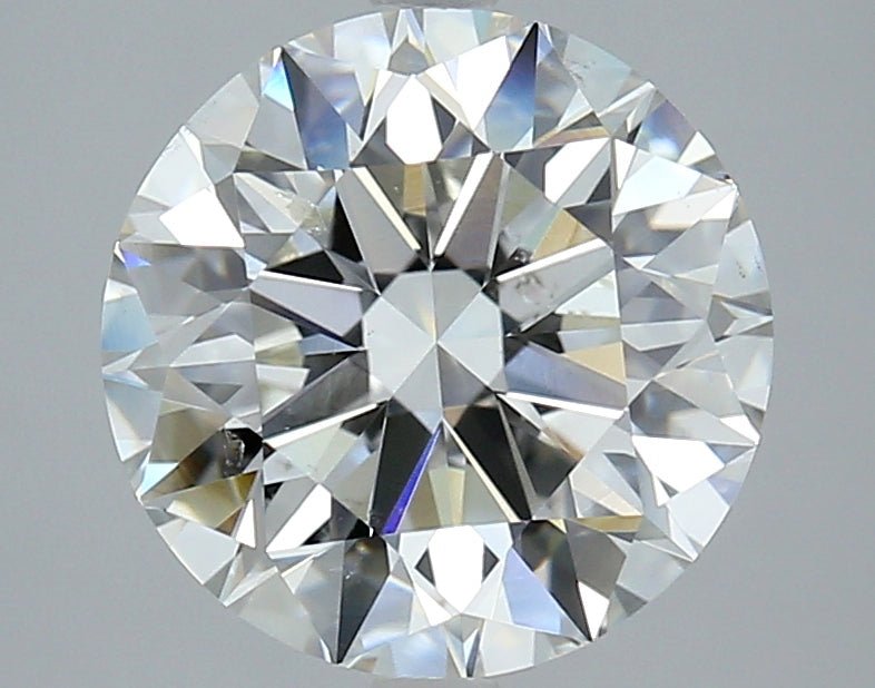 4 Carat Natural Diamond - Round - 4.01 - J - SI1 - Diamonds By Rothschild