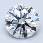 4 Carat Natural Diamond - Round - 4.09 - D - VS1 - Diamonds By Rothschild