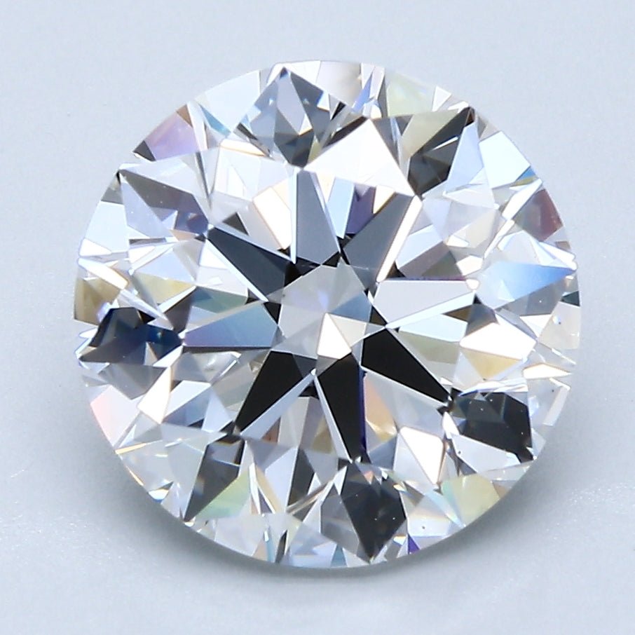 4 Carat Natural Diamond - Round - 4.09 - D - VS1 - Diamonds By Rothschild