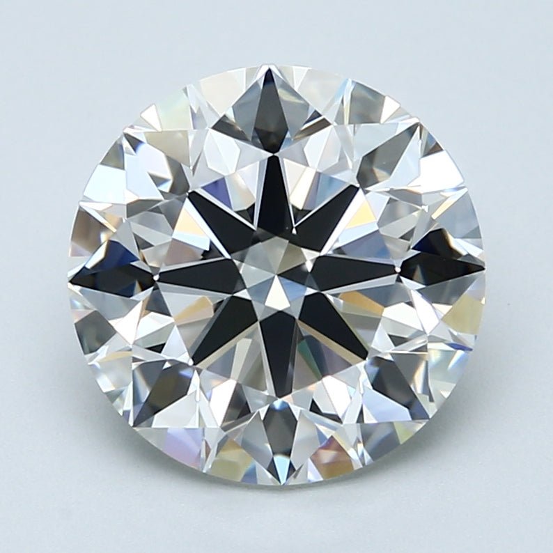 4 Carat Natural Diamond - Round - 4.28 - G - VVS2 - Diamonds By Rothschild