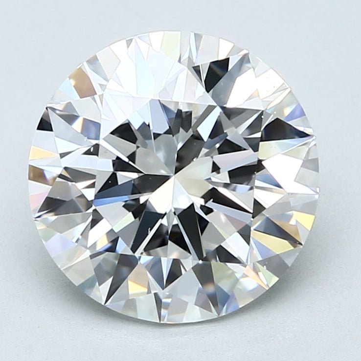 4 Carat Natural Diamond - ROUND - Diamonds By Rothschild