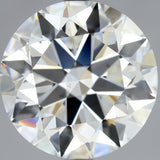 4 Carat Round Cut Natural Diamond - F VS2 - 4.01ct - EX Symmetry Grade