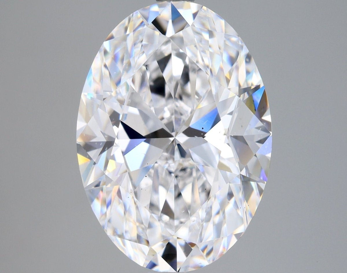 4 Carat Oval - Natural Diamond - 4.01 - D - SI1 - EX - EX - Diamonds By Rothschild