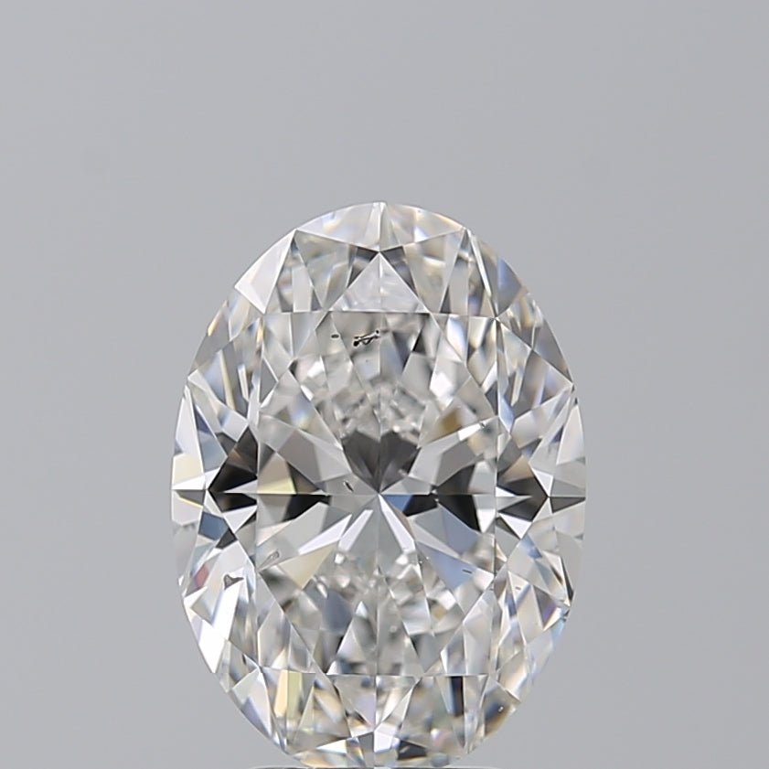 4 Carat Oval - Natural Diamond - 4.01 - E - SI1 - VG - EX - EX - Diamonds By Rothschild