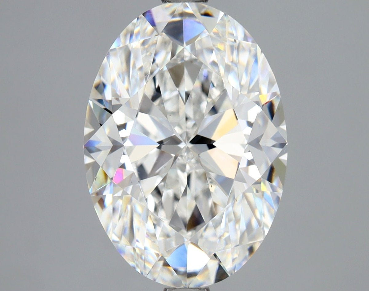 4 Carat Oval - Natural Diamond - 4.01 - E - VS2 - EX - EX - Diamonds By Rothschild