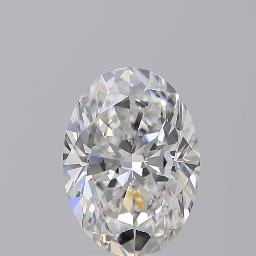 4 Carat Oval - Natural Diamond - 4.01 - F - VS2 - VG - EX - EX - Diamonds By Rothschild