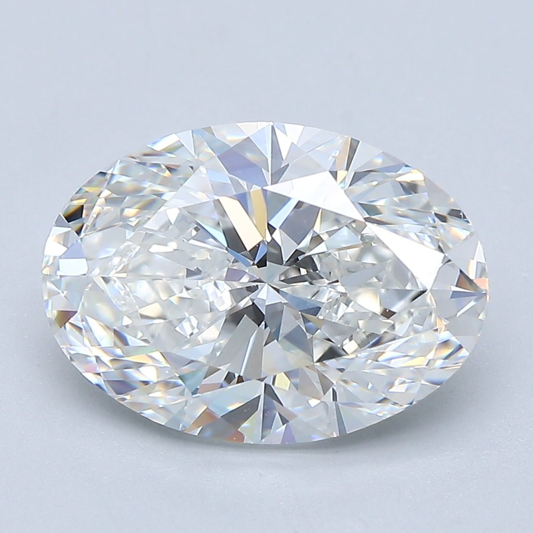 4 Carat Oval - Natural Diamond - 4.01 - G - VS2 - EX - EX - Diamonds By Rothschild