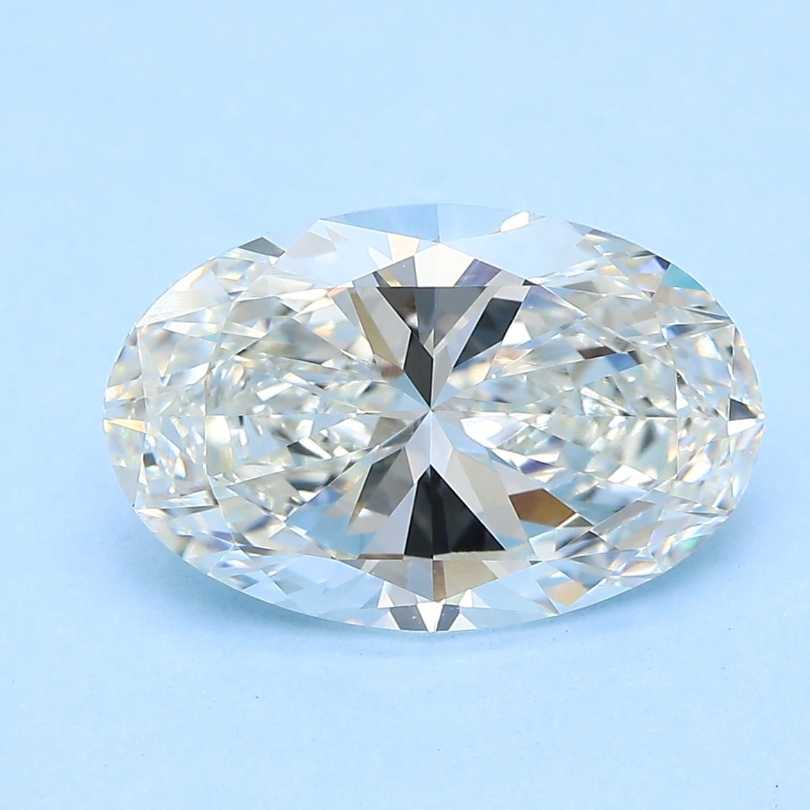 4 Carat Oval - Natural Diamond - 4.01 - H - VVS1 - EX - EX - Diamonds By Rothschild