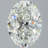 4 Carat Oval - Natural Diamond - 4.01 - J - SI2 - VG - EX - VG - Diamonds By Rothschild