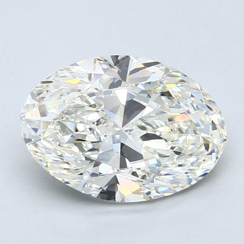 4 Carat Oval - Natural Diamond - 4.01 - J - VS1 - VG - EX - VG - Diamonds By Rothschild