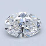 4 Carat Oval - Natural Diamond - 4.02 - E - VS1 - EX - EX - Diamonds By Rothschild