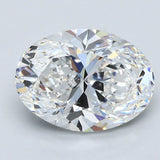 4 Carat Oval - Natural Diamond - 4.02 - E - VS1 - VG - EX - EX - Diamonds By Rothschild
