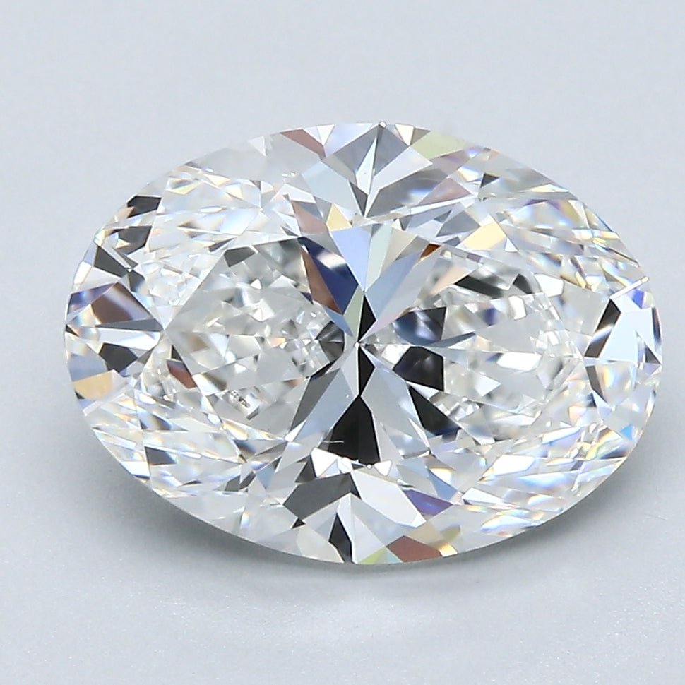 4 Carat Oval - Natural Diamond - 4.02 - E - VS1 - VG - EX - EX - Diamonds By Rothschild