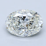 4 Carat Oval - Natural Diamond - 4.03 - I - SI1 - VG - EX - VG - Diamonds By Rothschild