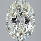 4 Carat Oval - Natural Diamond - 4.44 - J - SI2 - VG - EX - EX - Diamonds By Rothschild
