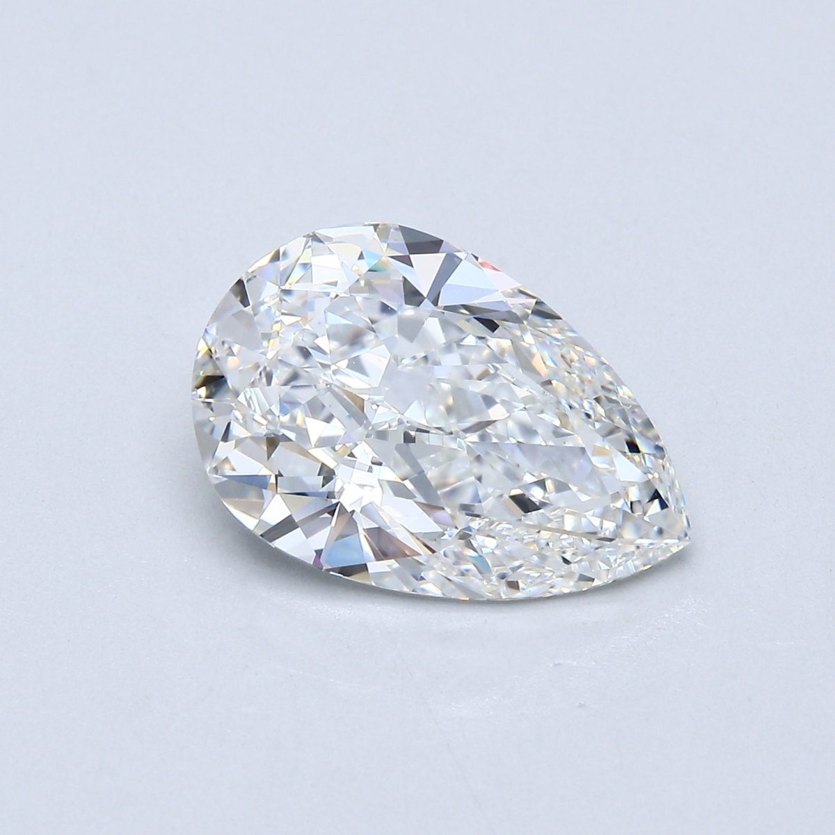 4 Carat Pear - Natural Diamond - 4.1 - F - VS2 - EX - EX - Diamonds By Rothschild