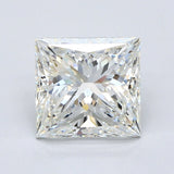 4 Carat Princess Cut Natural Diamond - I SI1 - 4.01ct - EX Cut Grade - Diamonds By Rothschild