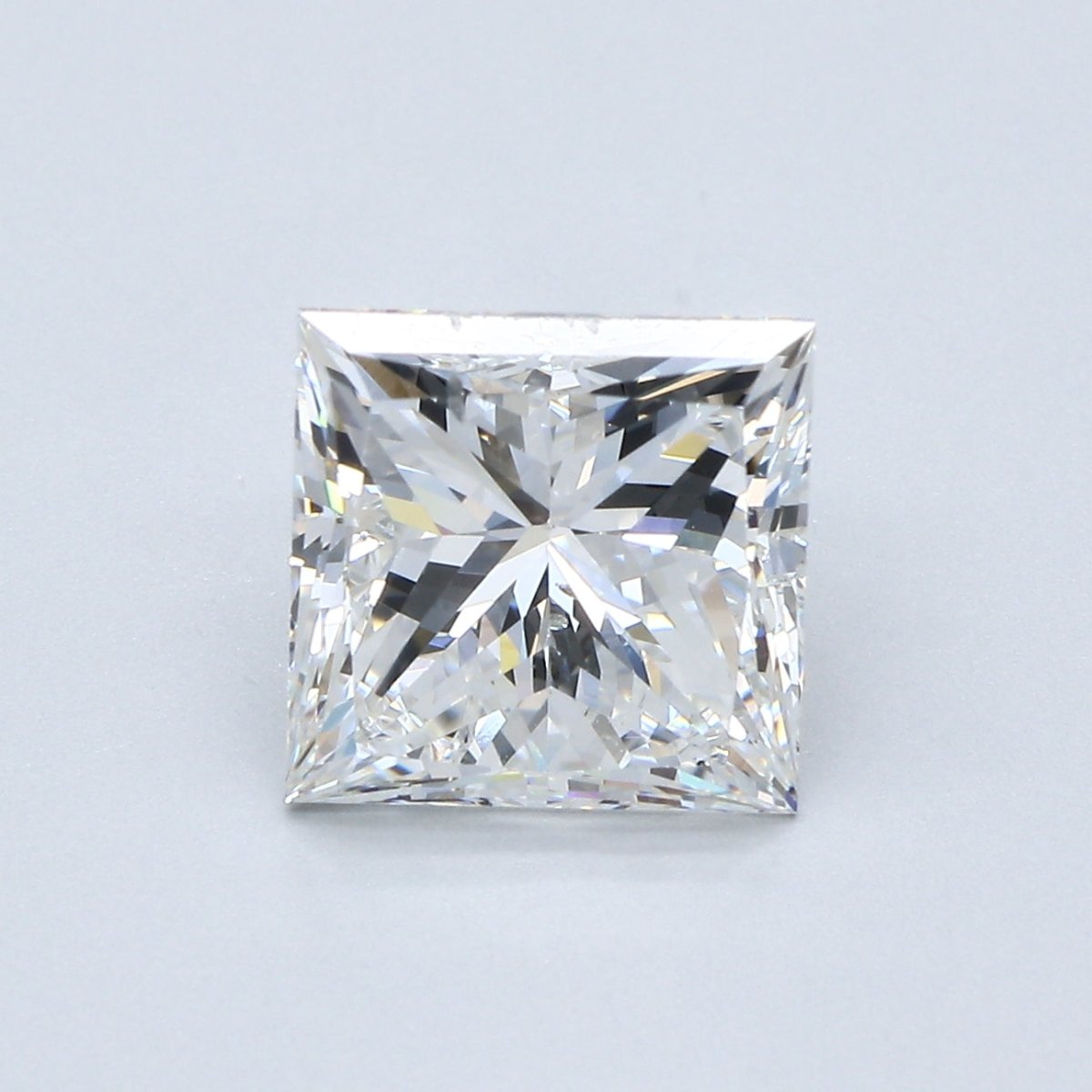 4 Carat Princess - Natural Diamond - 4.01 - F - SI1 - VG - G - G - Diamonds By Rothschild