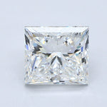4 Carat PRINCESS - Natural Diamond - 4.01 - G - SI1 - VG - G - Diamonds By Rothschild