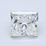 4 Carat PRINCESS - Natural Diamond - 4.01 - G - SI1 - VG - G - Diamonds By Rothschild