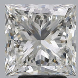 4 Carat Princess - Natural Diamond - 4.01 - I - SI1 - VG - EX - EX - Diamonds By Rothschild