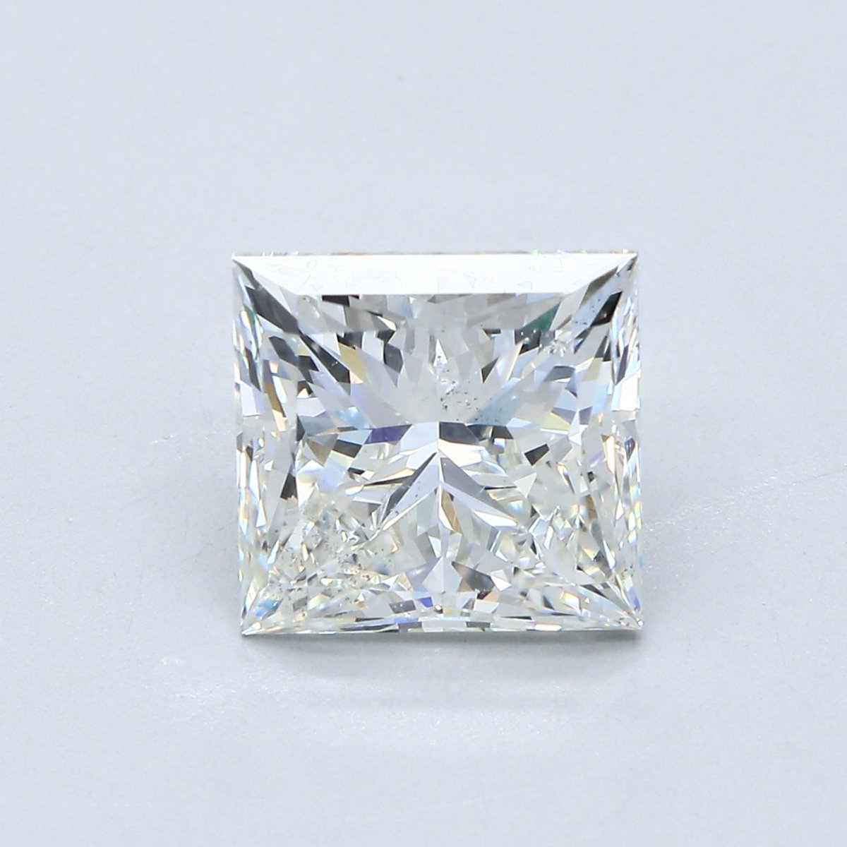 4 Carat Princess - Natural Diamond - 4.02 - J - SI2 - VG - EX - EX - Diamonds By Rothschild