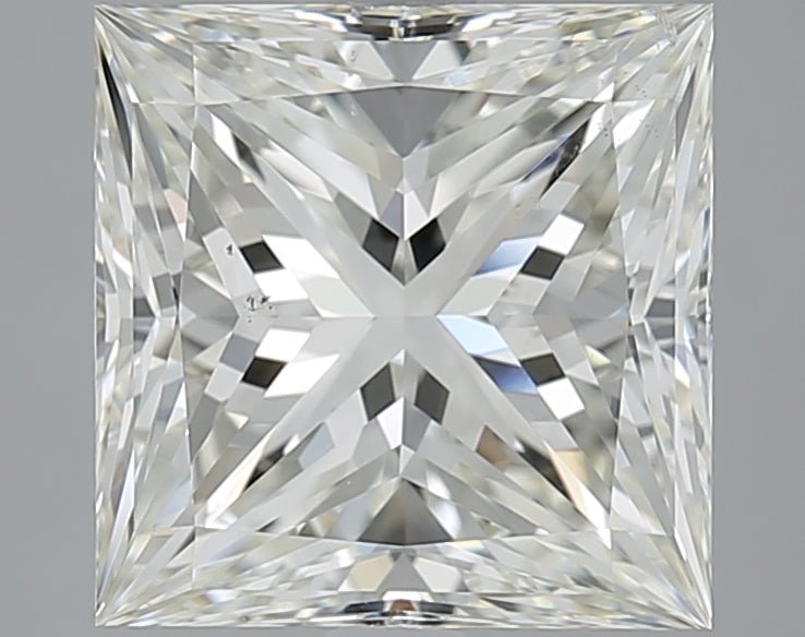 4 Carat Princess - Natural Diamond - 4.02 - K - SI1 - EX - EX - EX - Diamonds By Rothschild
