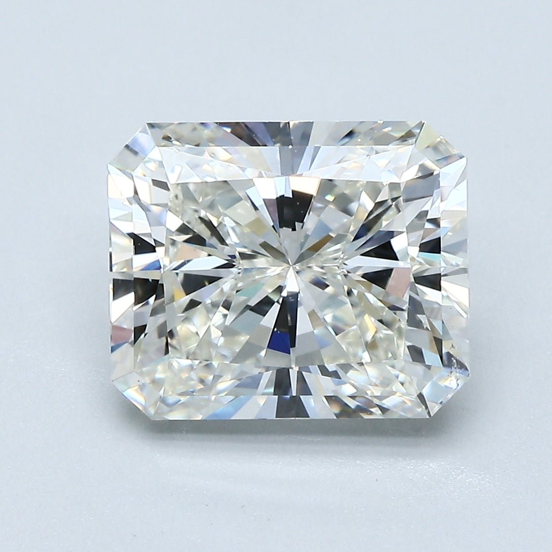 4 Carat RADIANT - Natural Diamond - 4.04 - I - SI1 - G - VG - VG - Diamonds By Rothschild