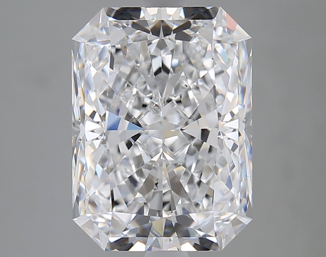 4 Carat Radiant - Natural Diamond - 4.06 - D - VS2 - VG - EX - EX - Diamonds By Rothschild