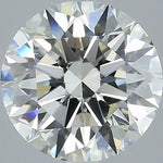 4 Carat Round - Natural Diamond - 3.71 - J - SI1 - EX - EX - EX - Diamonds By Rothschild